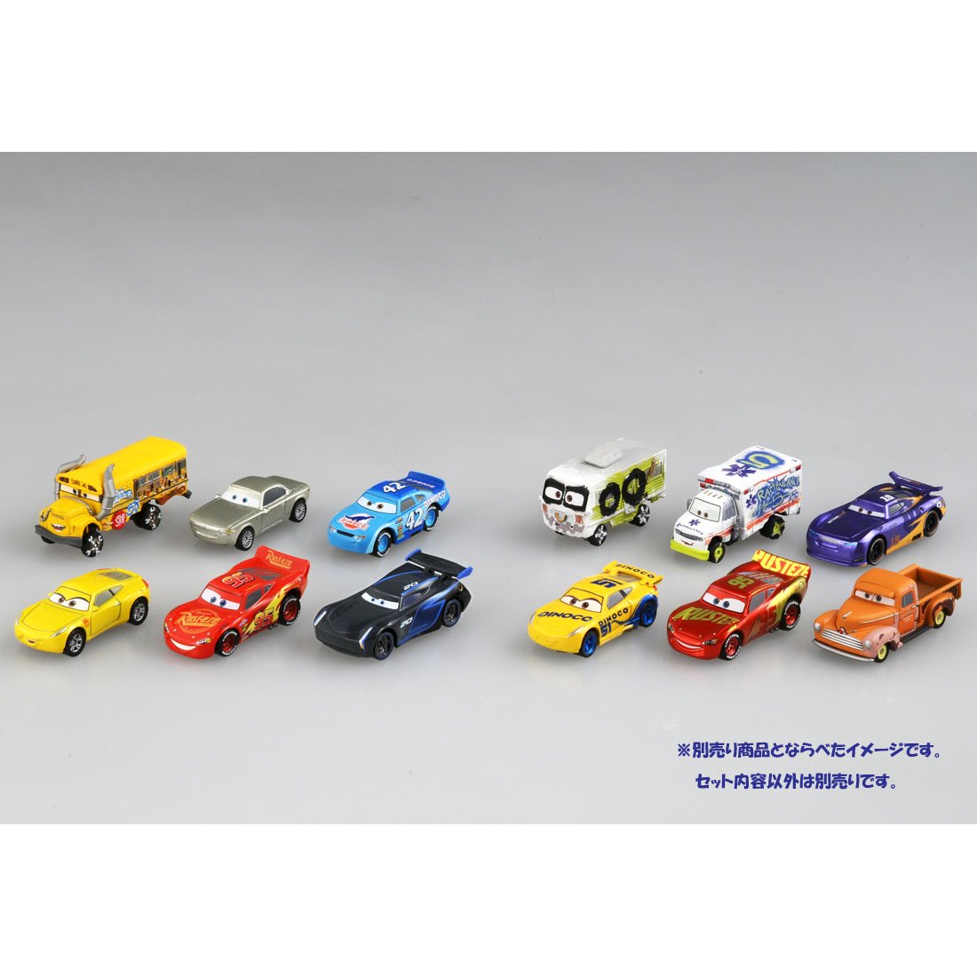 Disney Pixar Cars ダイキャストミニカー まとめ41台セット Disney Cars Tomica C-41 Lightning McQueen (Cars 3 Standard Type